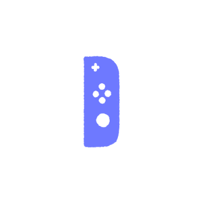 blue joycon white R